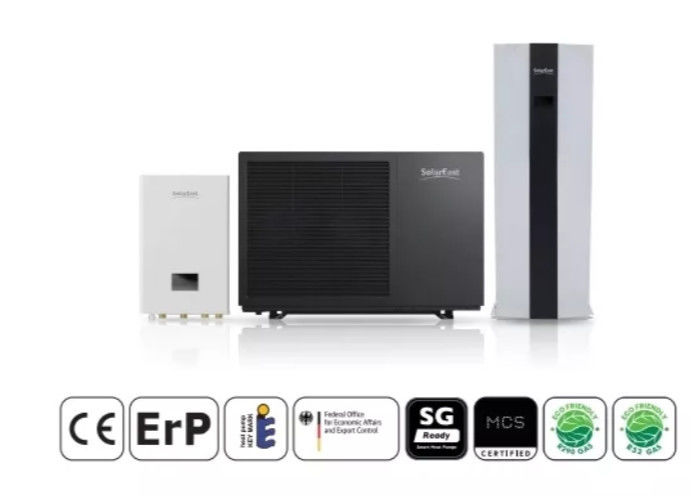 Experimenta una calefacción y refrigeración eficientes durante todo el año con la solución de bomba de calor de módulo hidráulico de fuente de aire R290 R32