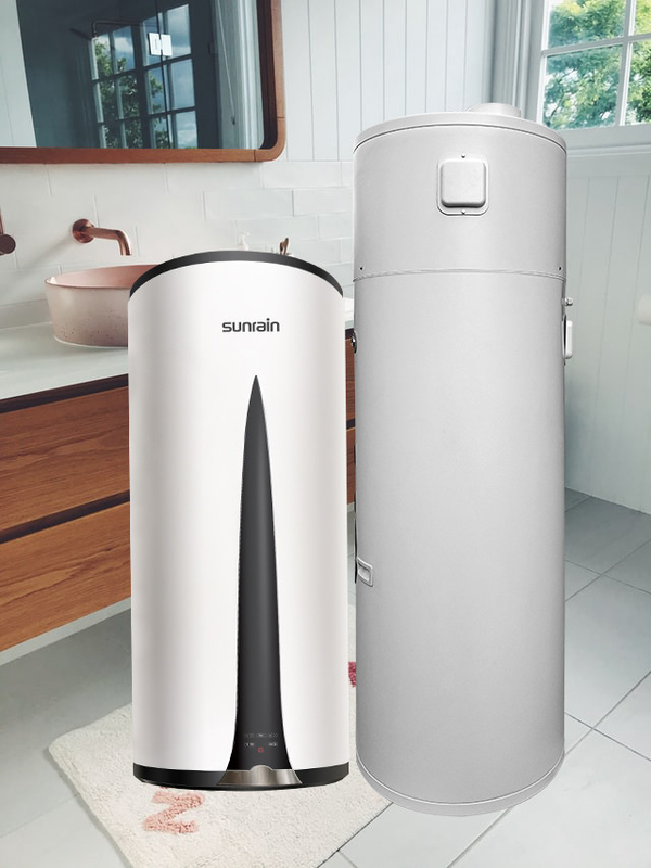 Calentador de agua con bomba de calor Wi-Fi R134a de 60L/80L/100L HI-COP sin conductos