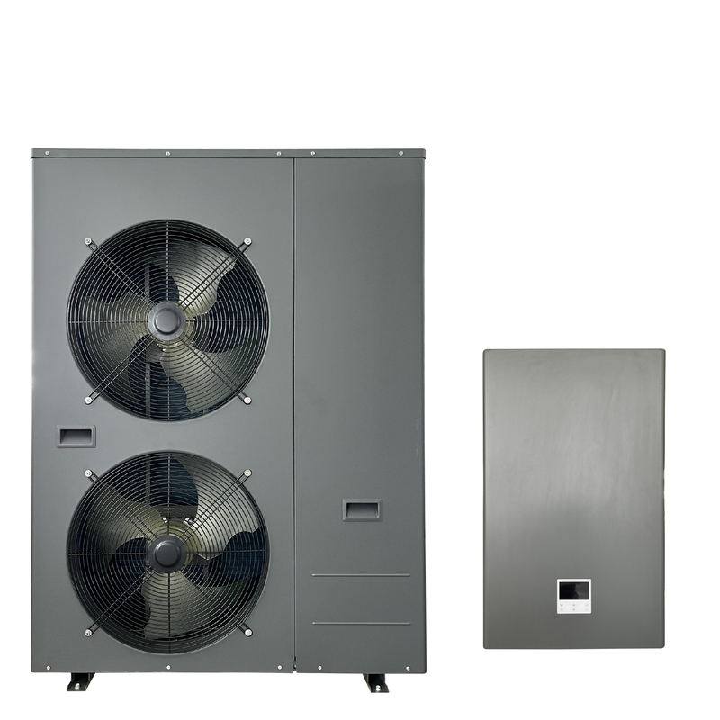 SUNRAIN sistema eléctrico R410a de EVI Split Heat Pump Heating y de enfriamiento